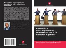 Buchcover von Provando o descumprimento substancial sob a lei eleitoral nigeriana