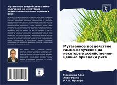 Buchcover von Мутагенное воздействие гамма-излучения на некоторые хозяйственно-ценные признаки риса