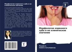 Buchcover von Морфология коренного зуба и ее клиническое значение