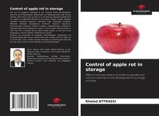 Capa do livro de Control of apple rot in storage 