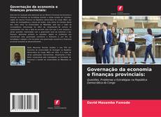 Buchcover von Governação da economia e finanças provinciais: