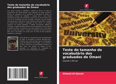 Обложка Teste do tamanho do vocabulário dos graduados de Omani
