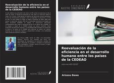 Capa do livro de Reevaluación de la eficiencia en el desarrollo humano entre los países de la CEDEAO 