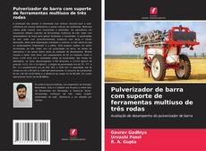 Обложка Pulverizador de barra com suporte de ferramentas multiuso de três rodas