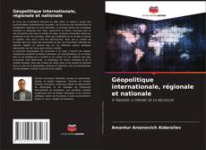 Capa do livro de Géopolitique internationale, régionale et nationale 