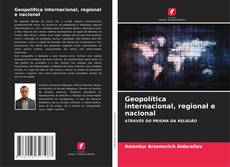 Copertina di Geopolítica internacional, regional e nacional