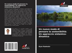 Bookcover of Un nuovo modo di pensare la sostenibilità: Un approccio sistemico-dinamico