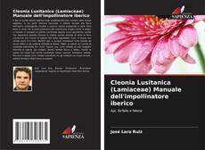Capa do livro de Cleonia Lusitanica (Lamiaceae) Manuale dell'impollinatore iberico 