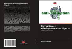 Capa do livro de Corruption et développement au Nigeria 