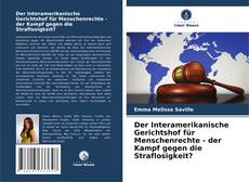 Der Interamerikanische Gerichtshof für Menschenrechte - der Kampf gegen die Straflosigkeit? kitap kapağı