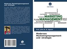 Couverture de Modernes Marketingmanagement und -strategie