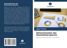 Buchcover von Determinanten der Haushaltsersparnis