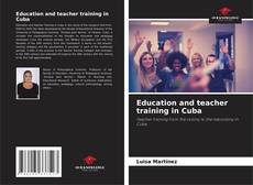 Copertina di Education and teacher training in Cuba