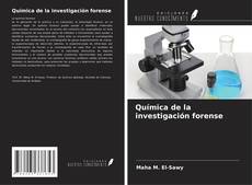 Capa do livro de Química de la investigación forense 