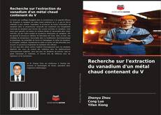 Copertina di Recherche sur l'extraction du vanadium d'un métal chaud contenant du V