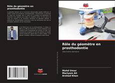 Buchcover von Rôle du géomètre en prosthodontie