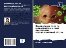 Обложка Определение пола по антропометрическим измерениям верхнечелюстной пазухи