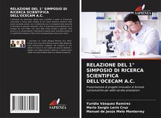 Capa do livro de RELAZIONE DEL 1° SIMPOSIO DI RICERCA SCIENTIFICA DELL'OCECAM A.C. 