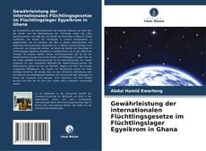 Buchcover von Gewährleistung der internationalen Flüchtlingsgesetze im Flüchtlingslager Egyeikrom in Ghana