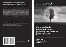 Обложка Compendio de investigaciones psicológicas sobre la pandemia 19