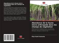 Buchcover von Abondance de la faune micro arthropode dans les champs de végétation