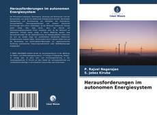 Capa do livro de Herausforderungen im autonomen Energiesystem 