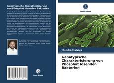 Buchcover von Genotypische Charakterisierung von Phosphat lösenden Bakterien
