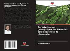 Caractérisation génotypique des bactéries solubilisatrices de phosphate kitap kapağı