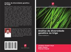 Buchcover von Análise da diversidade genética no trigo