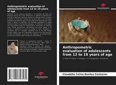 Copertina di Anthropometric evaluation of adolescents from 12 to 19 years of age