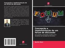 Обложка Concepção e implementação de um fórum de discussão