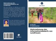 Capa do livro de Wahrnehmung des Informationsbedarfs von Landfrauen 