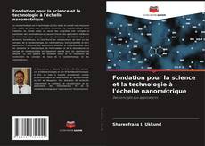 Portada del libro de Fondation pour la science et la technologie à l'échelle nanométrique