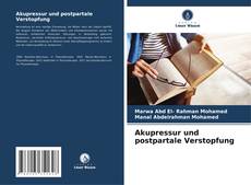 Buchcover von Akupressur und postpartale Verstopfung