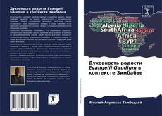 Buchcover von Духовность радости Evangelii Gaudium в контексте Зимбабве