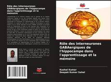 Rôle des interneurones GABAergiques de l'hippocampe dans l'apprentissage et la mémoire kitap kapağı