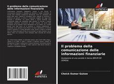 Buchcover von Il problema della comunicazione delle informazioni finanziarie