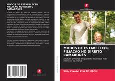 Buchcover von MODOS DE ESTABELECER FILIAÇÃO NO DIREITO CAMARONÊS