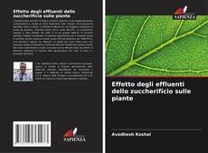 Buchcover von Effetto degli effluenti dello zuccherificio sulle piante