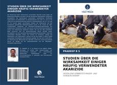 Bookcover of STUDIEN ÜBER DIE WIRKSAMKEIT EINIGER HÄUFIG VERWENDETER AKARIZIDE