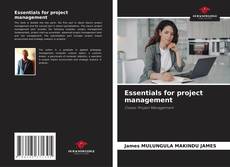 Copertina di Essentials for project management
