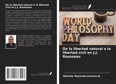 Capa do livro de De la libertad natural a la libertad civil en J.J. Rousseau 