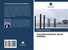 Capa do livro de Transformationen durch UNSDGs 