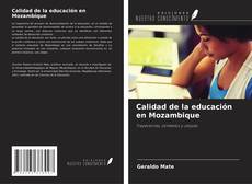 Capa do livro de Calidad de la educación en Mozambique 