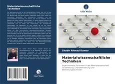 Materialwissenschaftliche Techniken kitap kapağı