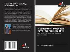 Portada del libro de Il concetto di Indonesia Raya Incorporated (IRI)