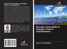 Buchcover von Energia rinnovabile in Georgia: Fonti e realizzazione