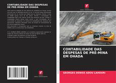 Buchcover von CONTABILIDADE DAS DESPESAS DE PRÉ-MINA EM OHADA