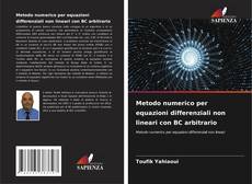 Bookcover of Metodo numerico per equazioni differenziali non lineari con BC arbitrario
