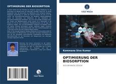 Capa do livro de OPTIMIERUNG DER BIOSORPTION 